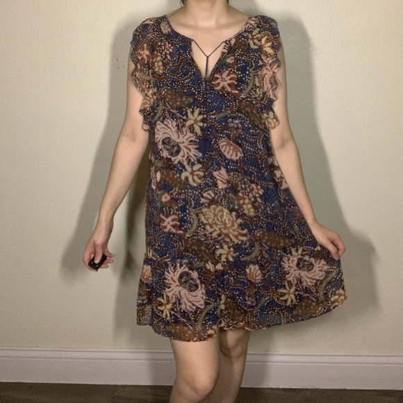 [ Madewell ] Chrysanthemum Ruffle Dress - Picture 5 of 8